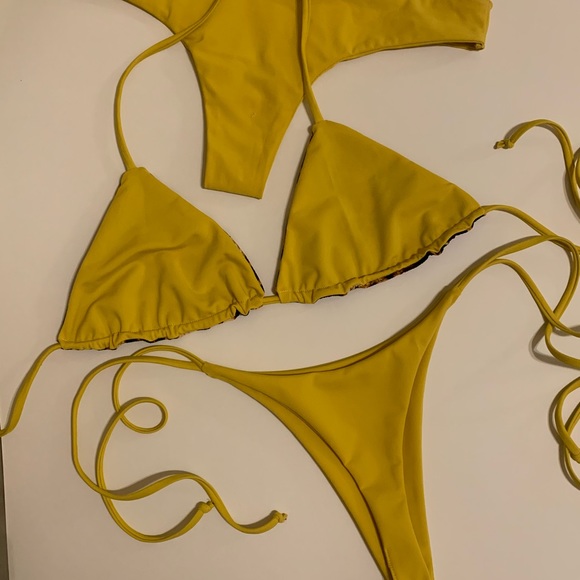 Custom bikini sets reversible swimwear handmade - Picture 2 of 8